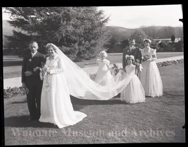 Image: Wedding party