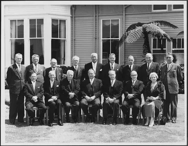 Image: Labour Members of Parliament at Government House with the Governor General, Viscount Cobham