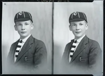 Image: Film Negative: Master David Ashe (twin negative)