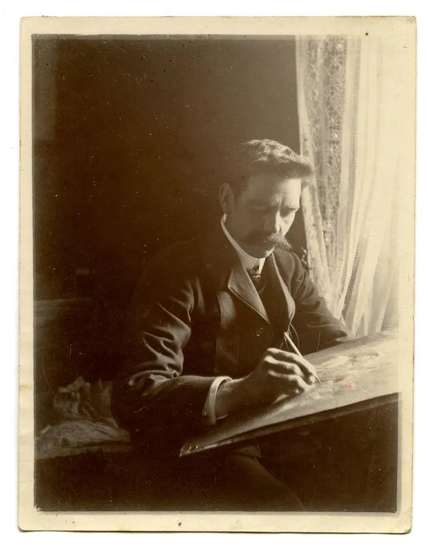 Photograph, Black and White: Edgar Lovell-Smith