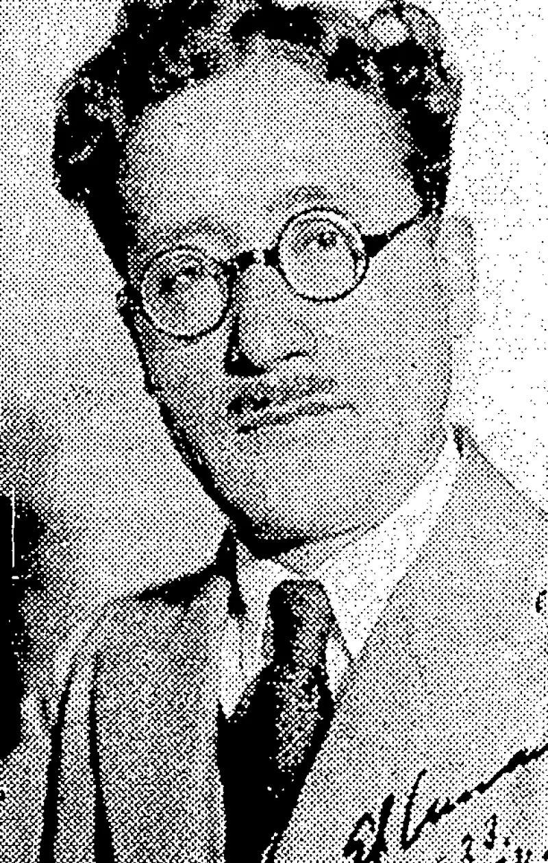 Mr. Eiji Amau, . appointed Japanese Minister to Switzerland and chief of the Japanese Government Bureau of International Conference Affairs. (Evening Post, 29 April 1937)