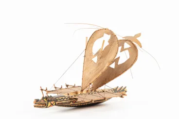 Image: Model: Outrigger vaka, Papua New Guinea
