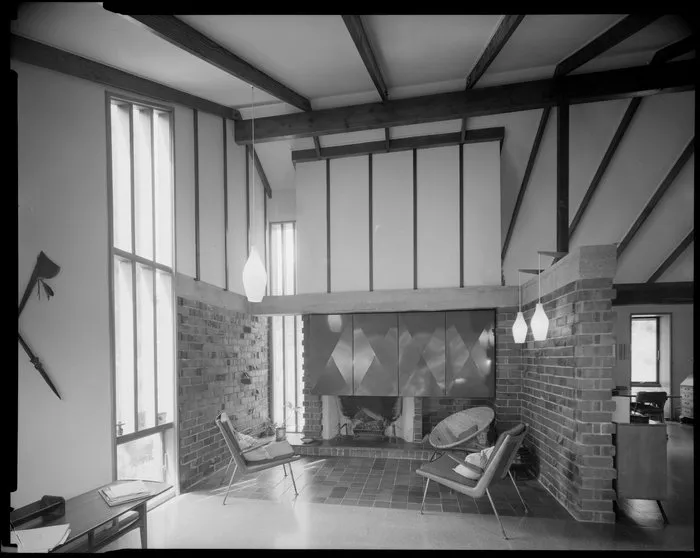Living room of Power house, Silverstream