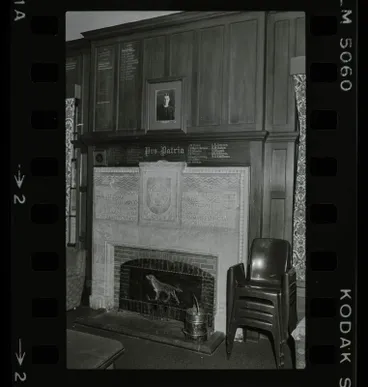 Image: Negative: Christ's College