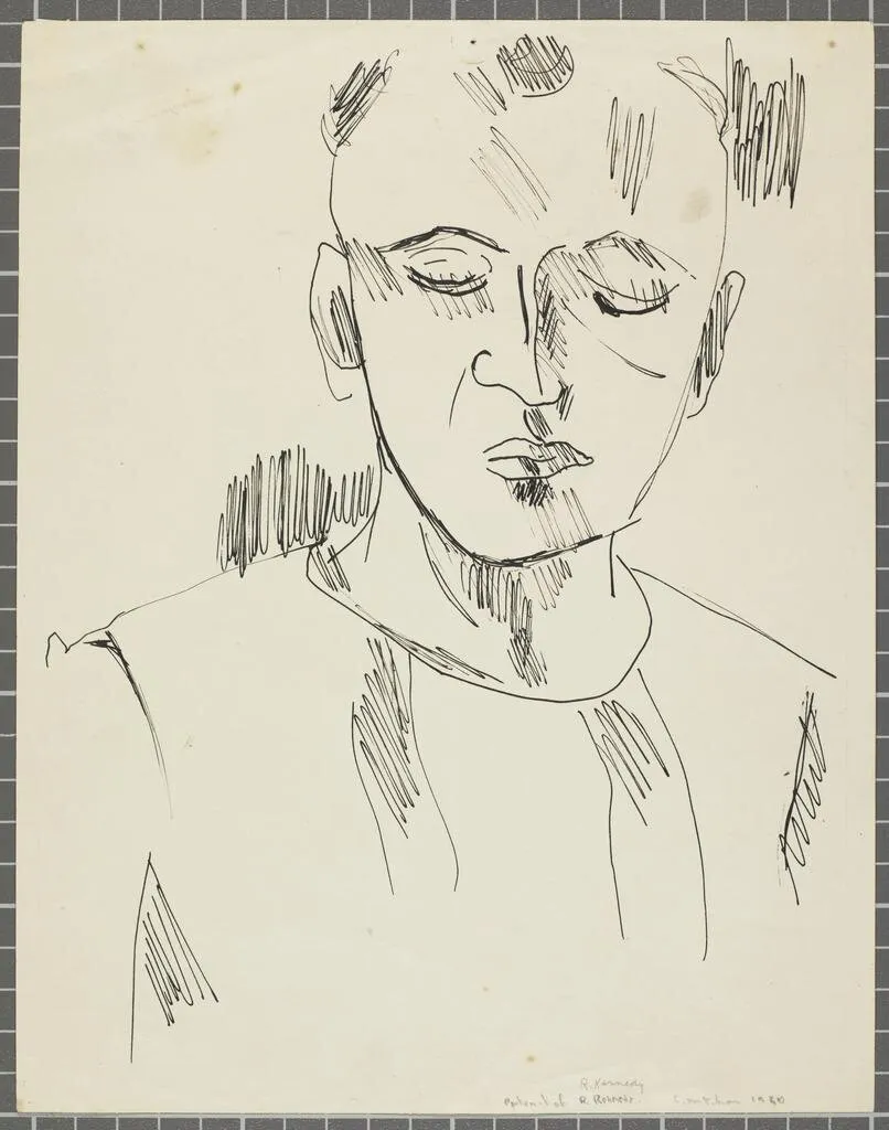 Drawing of Rodney Kennedy