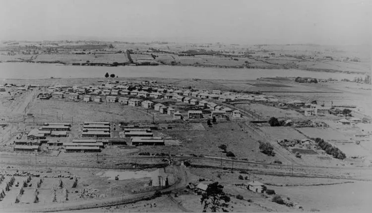 Camp Bunn, Tamaki, 1945