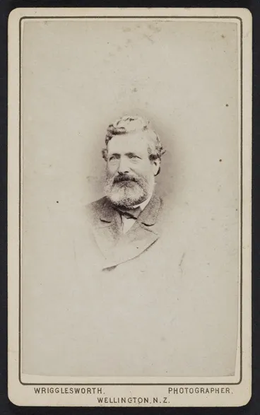 Image: Wrigglesworth, J D (Wellington) fl 1863-1900 :Portrait of John Rogan 1823-1899