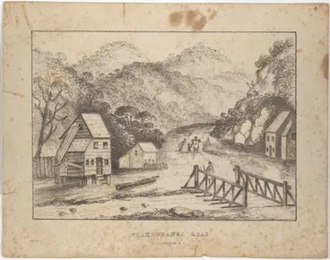 Image: Ngahauranga Road, Wellington, N.Z.