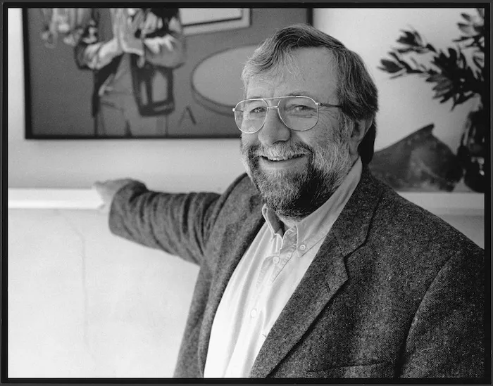 Portrait of biographer Michael King