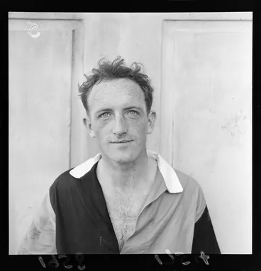 Image: An unidentified soccer player