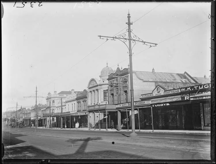 Karangahape Road, Auckland Central, 1928