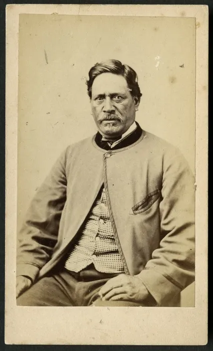 Creator unknown :Portrait of Wiremu Tako Ngatata