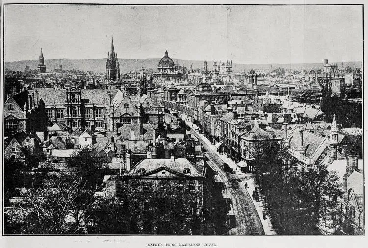 Oxford, from Magdalene Tower