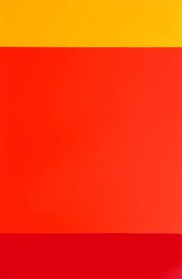 Orange monochrome with two colours