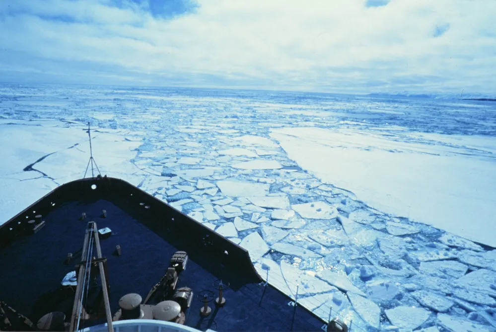 Breaking through the ice