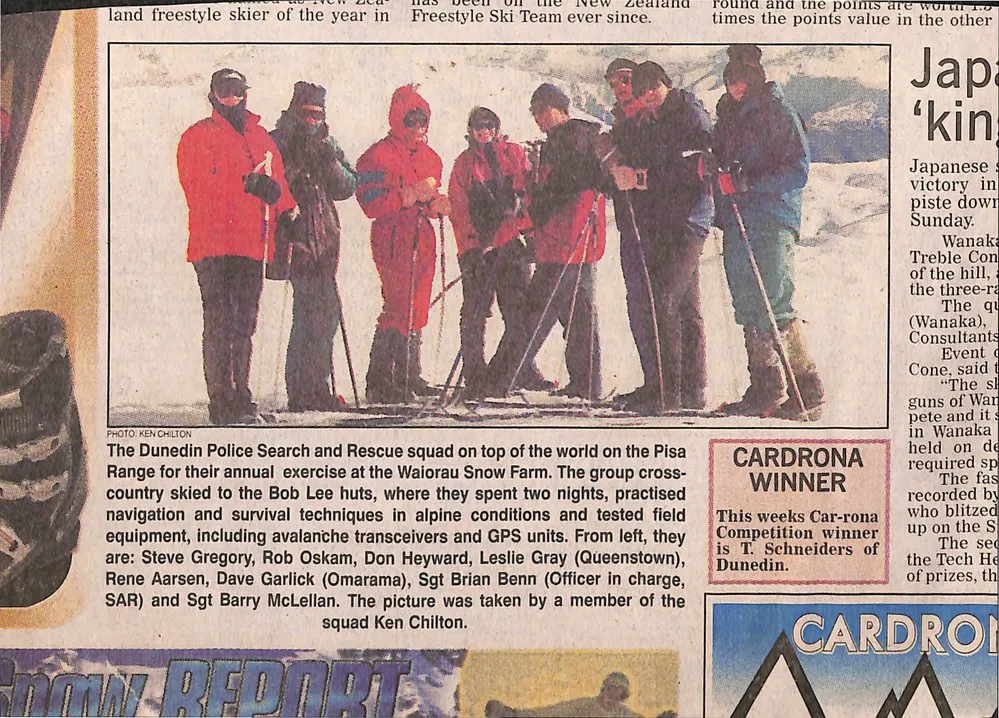 Police SAR squad on the Pisa range