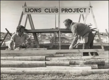 Image: Lions Club project, Highland Park, 1978