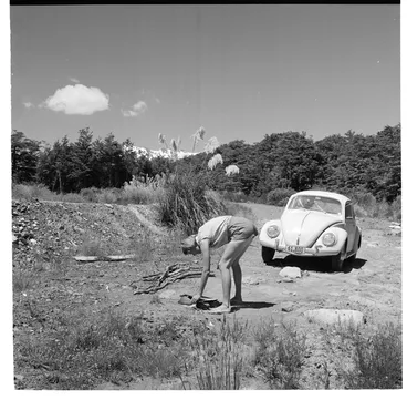 Image: Self-portraits in National Park, also shows images taken on the way to Pipiriki