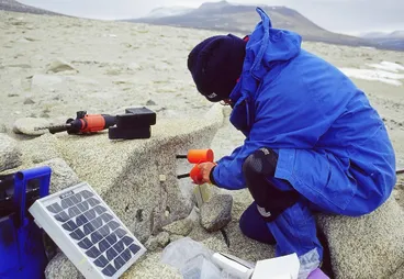 Image: Scientist at work