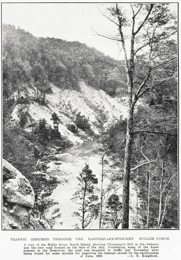 Traffic resumed through the earthquake-stricken Buller Gorge