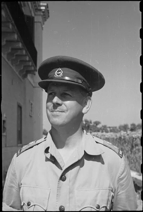 Lieutenant Colonel Charles Byers Barrowclough - Photograph taken by George Bull