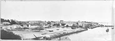 Image: Commercial Bay, Auckland, 1859