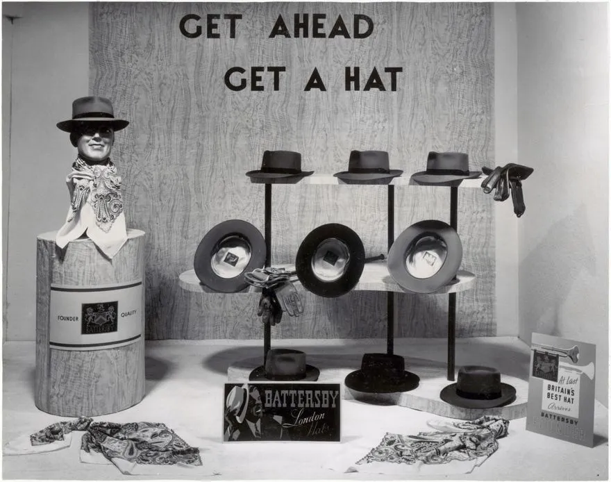 Cobbes' of Feilding display & advertising work by Peter Pitman