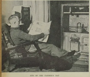 Image: End of the farmer's day