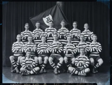 Image: Film Negative: Christ's College 1st XV 1923