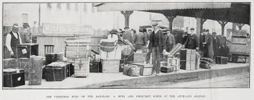 Image: The Christmas rush on the railways