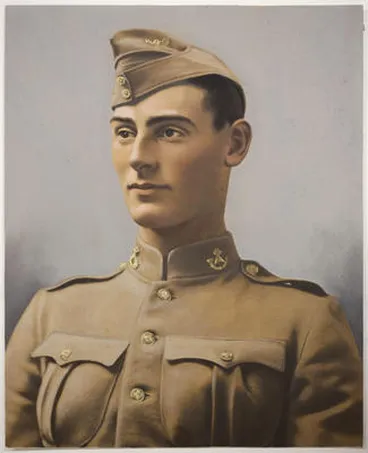 Image: Tpr Luke Perham, 3rd N.Z. Contingent, Rough Riders. South Africa. Killed in action 1900 aged 23 yrs