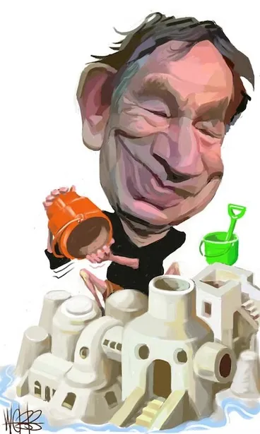 Image: Webb, Murray, 1947- :Ian Athfield. [ca 1 June 2004].