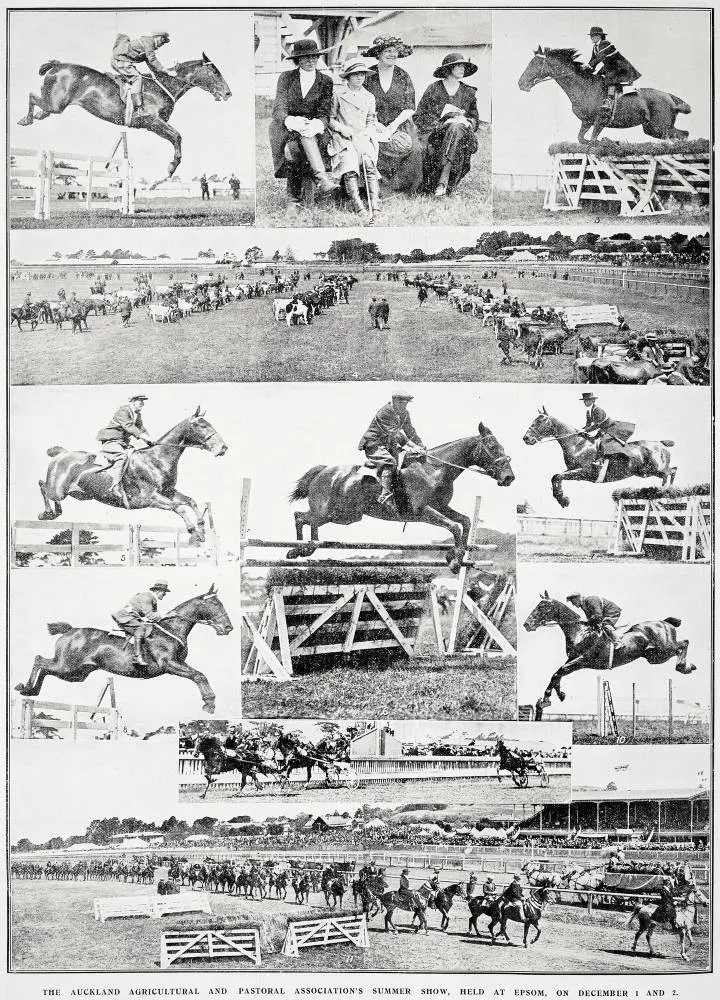 The Auckland Agricultural and Pastoral Association's summer show, held at Epsom, on December 1 and 2