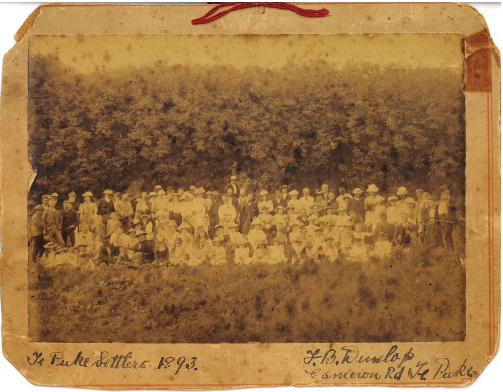 Te Puke Settlers 1893