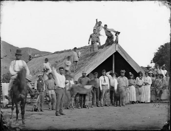 Te Mataruru Marae, and whanau, Wanganui district