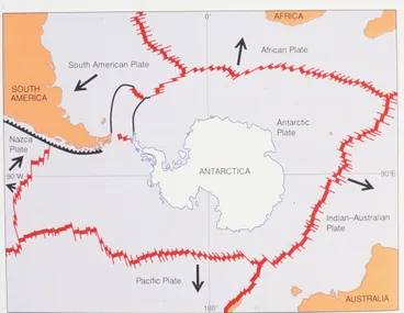 Image: Antarctica  tectonic plates 