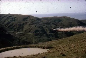 Topdressing at Castlepoint : Photograph