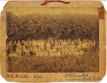 Image: Te Puke Settlers 1893
