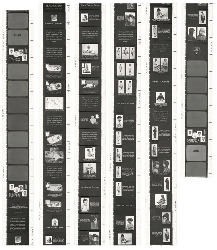Film strip, Children's clothing