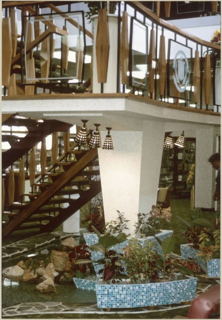 Palmerston North Public Library interior, corner of Main Street and The Square