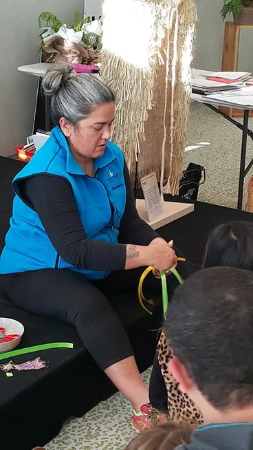 Image: Weaving - Matariki at the Christchurch Botanic Gardens