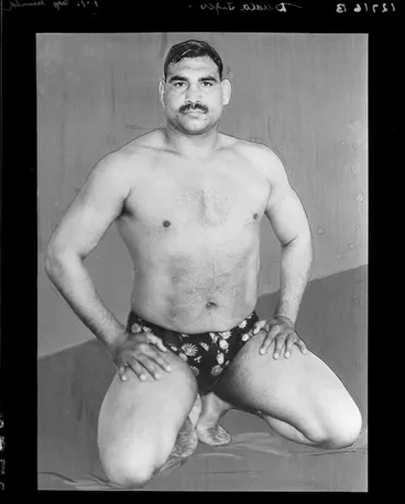 Image: Wrestler, 'Tiger' Duala