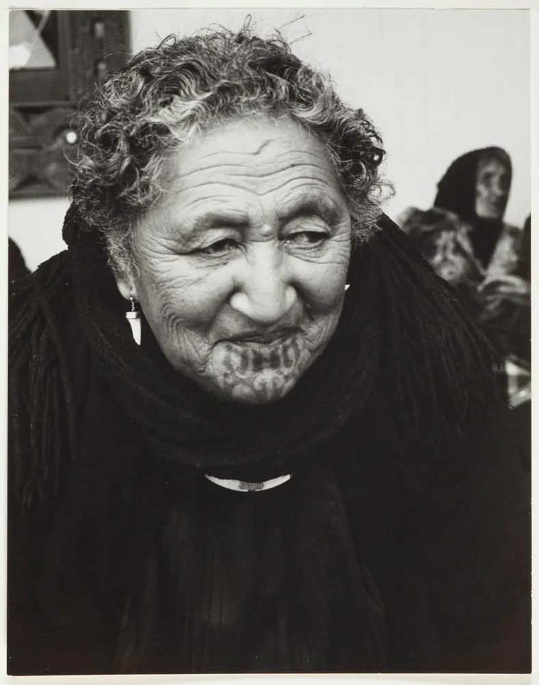 Rea Rewiri. From the series: The Moko Suite