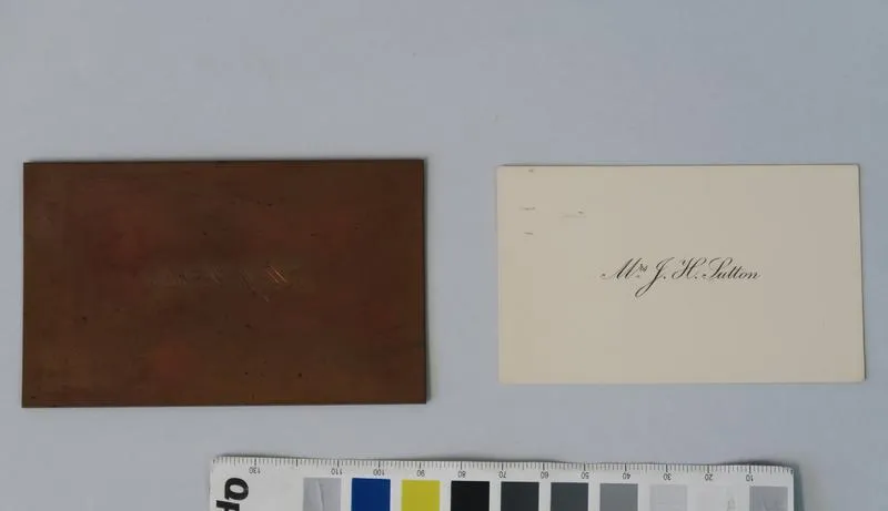 Beryl Sutton Visiting Card