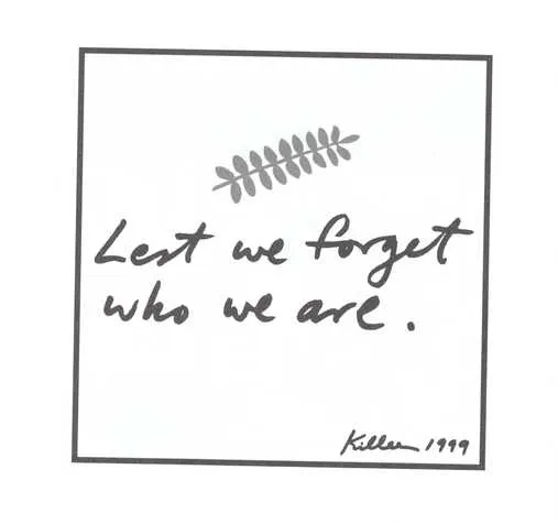 Black and white image of an artwork