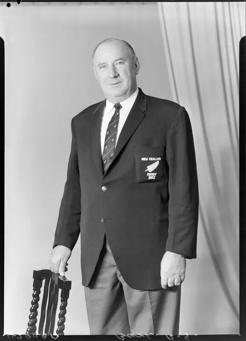 All Black Coach, R G Bush