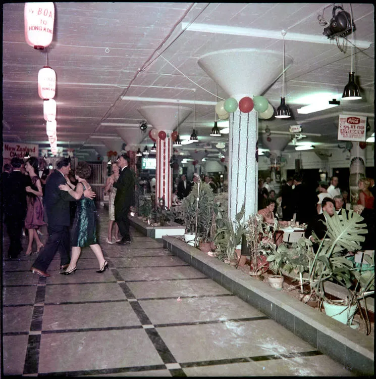 Couples dancing at the New Zealand Easter Show, 1964