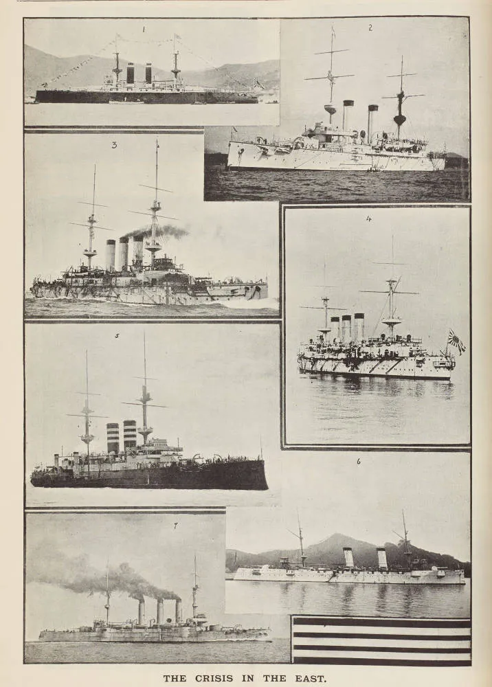 The crisis in the East. Some of the crack ships on which Japan will rely