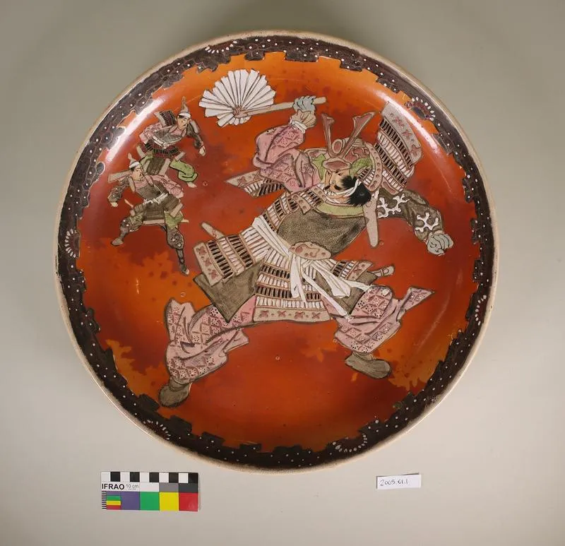 Satsuma styled plate