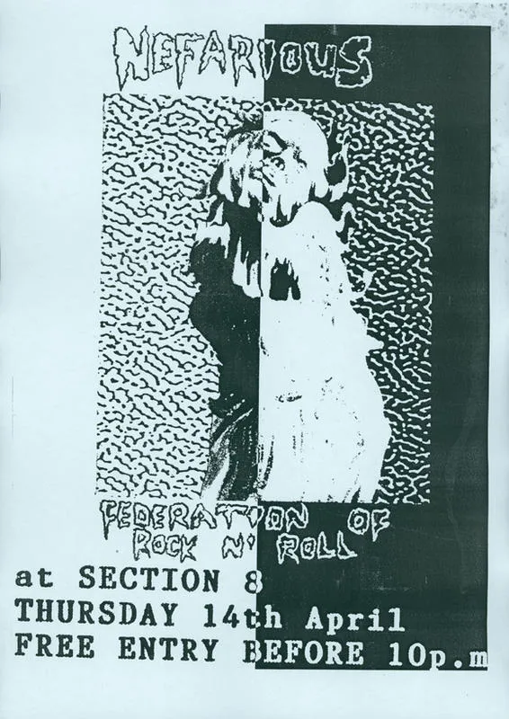 Nefarious. Foundation of Rock 'n Roll at Section 8 [poster]